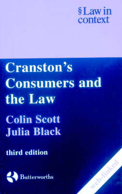 Cranston's Consumers and the Law - Colin Scott, Julia Black