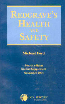 Redgrave's Health and Safety Second Supplement