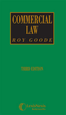 Commercial Law - Professor Sir Roy Goode