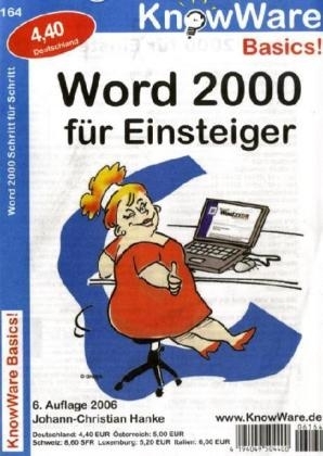 Word 2000 für Einsteiger - Johann-Christian Hanke