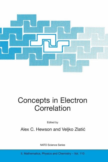 Concepts in Electron Correlation - 