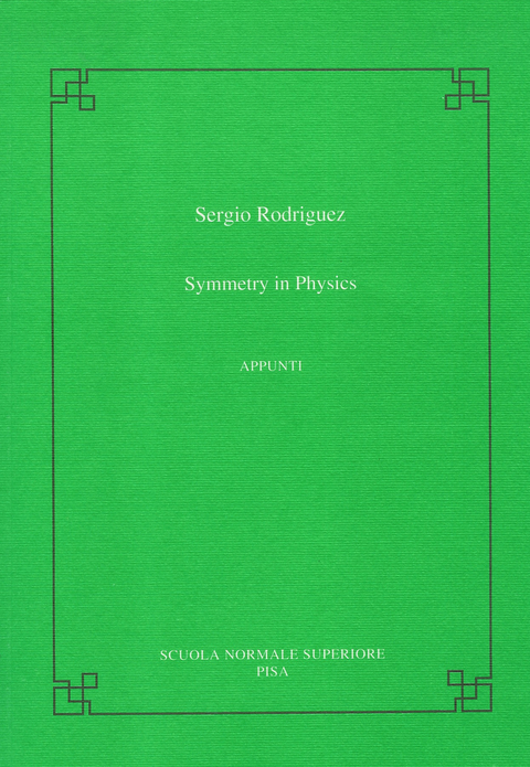 Symmetry in physics - Sergio Rodriguez