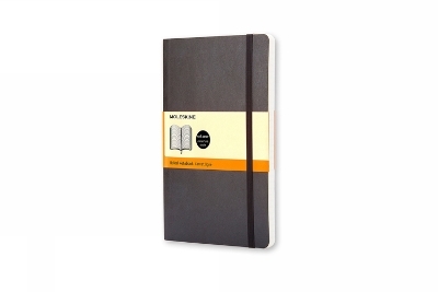 Moleskine Soft Large Ruled Notebook Black -  Moleskine