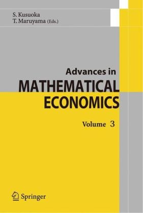 Advances in Mathematical Economics -  Charles Castaing