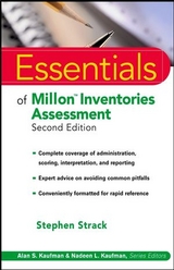 Essentials of Millon Inventories Assessment - 