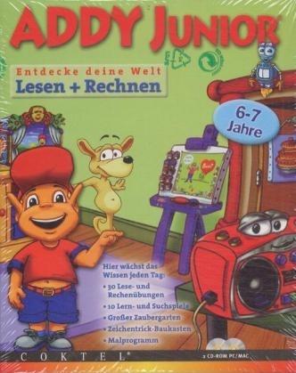 Leseübungen und Rechenübungen, 6-7 Jahre, 2 CD-ROMs