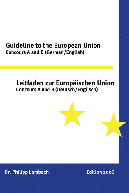 Leitfaden zur Europäischen Union - Philipp Lambach