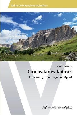 Cinc valades ladines - Jeanette Agreiter