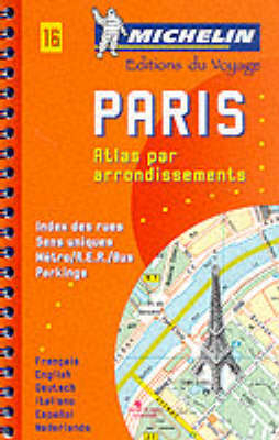 Paris Atlas -  Michelin Travel Publications