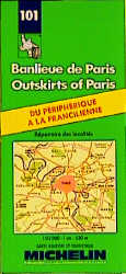 Outskirts of Paris -  Michelin Travel Publications,  Pneu Michelin