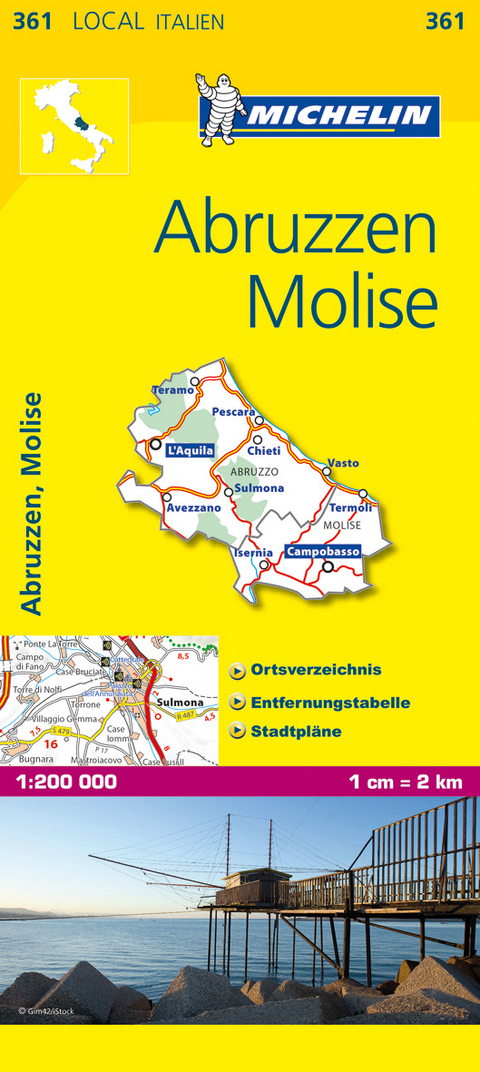 Michelin Abruzzen und Molise