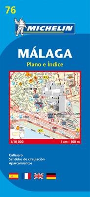 Malaga - Michelin City Plan