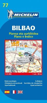 Bilbao - Michelin City Plan 77 -  Michelin