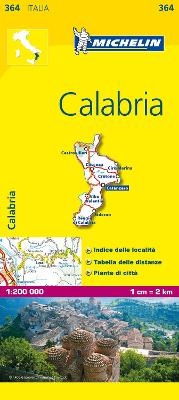 Calabria - Michelin Local Map 364 -  Michelin