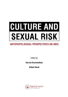 Culture and Sexual Risk - 