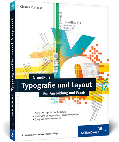 Grundkurs Typografie und Layout - Claudia Korthaus