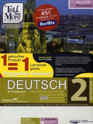 Deutsch als Fremdsprache Mittelstufe, CD-ROM. Tl.2