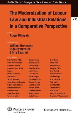 The Modernization of Labour Law and Industrial Relations in a Comparative Perspective - 