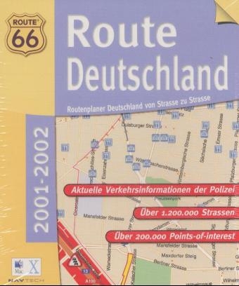 Route 66, Route Deutschland 2001-2002, 1 CD-ROM