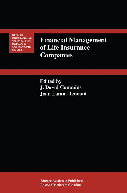 Financial Management of Life Insurance Companies - 