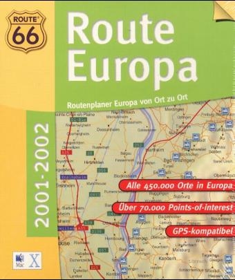 Route 66, Route Europa 2001/2002, für Macintosh, 1 CD-ROM