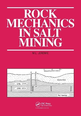 Rock Mechanics in Salt Mining - M.L. Jeremic