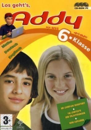 Addy 6. Klasse - Mathe, Deutsch, Englisch, 3 CD-ROMs