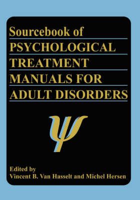 Sourcebook of Psychological Treatment Manuals for Adult Disorders - 