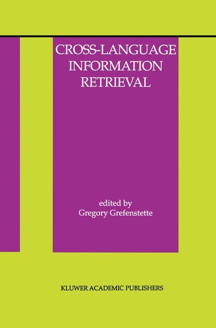 Cross-Language Information Retrieval - 