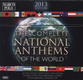 National Anthems 2013, 10 Audio-CDs - 