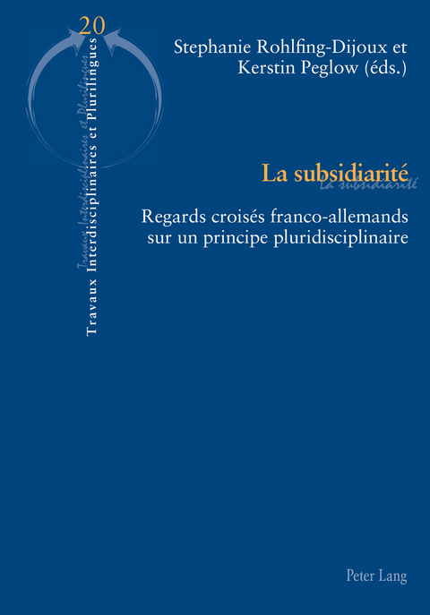 La subsidiarité - 