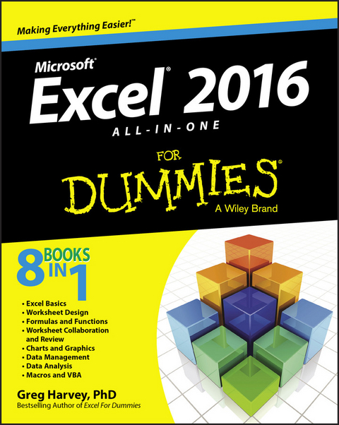 Excel 2016 All-in-One For Dummies - Greg Harvey