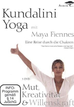 Kundalini Yoga - Mut, Kreativität & Willenskraft, 3 DVDs - Maya Fiennes