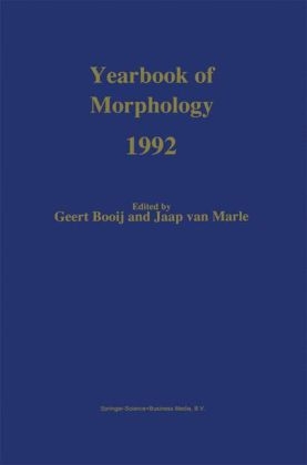 Yearbook of Morphology 1992 - 