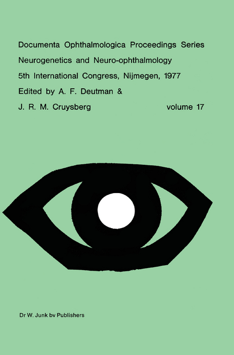 Neurogenetics and Neuro-Ophthalmology, 5th International Congress, Nijmegen, The Netherlands, 8-10 September, 1977 - 