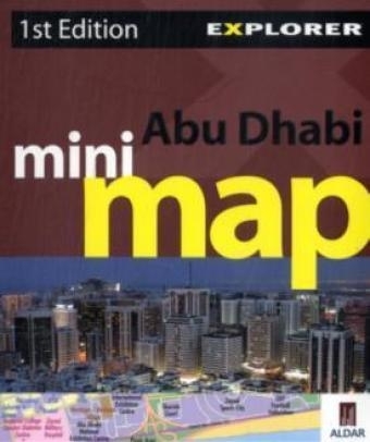 Abu Dhabi Mini Map -  Explorer Publishing