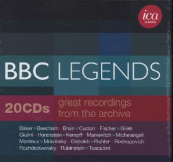 Bbc Legends, 20 Audio-CDs