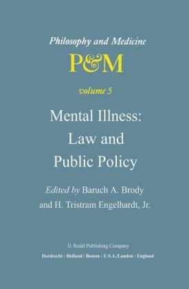 Mental Illness: Law and Public Policy - 