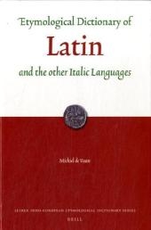 Etymological Dictionary of Latin - Michiel de Vaan