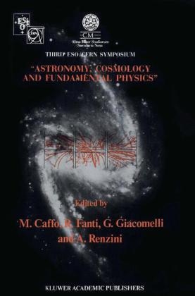 Astronomy, Cosmology and Fundamental Physics - 