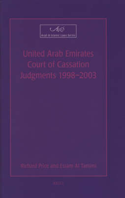 United Arab Emirates Court of Cassation Judgments 1998 - 2003 - Richard Price, Essam Al Tamimi