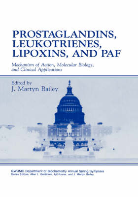 Prostaglandins, Leukotrienes, Lipoxins, and PAF - 