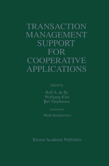 Transaction Management Support for Cooperative Applications - 