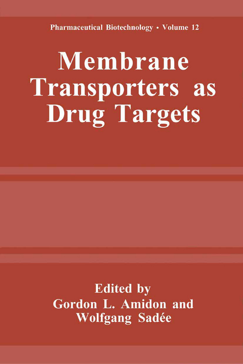 Membrane Transporters as Drug Targets - 