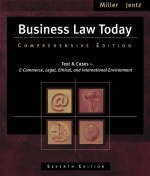 Bus Law Today Comprehensive -  Jentz,  Miller