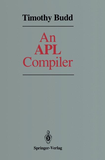 APL Compiler -  Timothy Budd