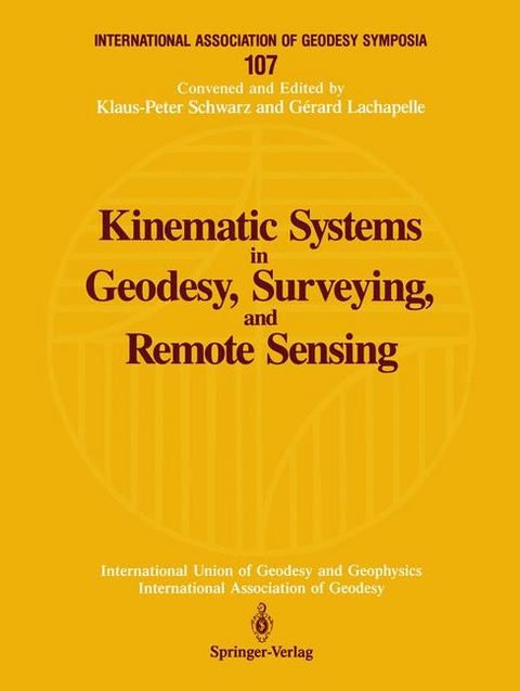 Kinematic Systems in Geodesy, Surveying, and Remote Sensing - 