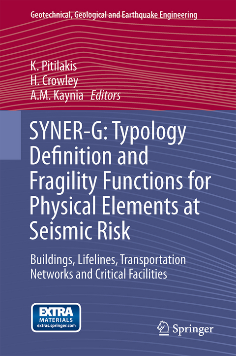 SYNER-G: Typology Definition and Fragility Functions for Physical Elements at Seismic Risk - 