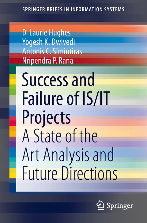 Success and Failure of IS/IT Projects - D. Laurie Hughes, Yogesh K. Dwivedi, Antonis C. Simintiras, Nripendra P. Rana