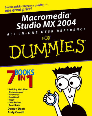 Macromedia Studio MX 2004 All-in-one Desk Reference for Dummies - D. Dean, Andy Cowitt, Ellen Finkelstein, Doug Sahlin, Camille McCue